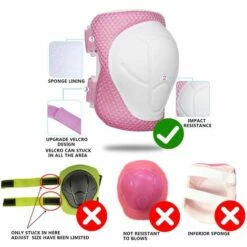 GESCHENKE Kinder Knieschützer Knieschützer Und Ellbogenschützer Schutzausrüstungsset Für Kinder Mädchen Jungen Mit Handgelenkschutz 3 In 1 Zum Skaten Radfahren Rollschuhlaufen 8 GESCHENKE Kinder Knieschützer Knieschützer Und Ellbogenschützer Schutzausrüstungsset Für Kinder Mädchen Jungen Mit Handgelenkschutz 3 In 1 Zum Skaten Radfahren Rollschuhlaufen -Angebote Fliesenleger-Werkzeug Store 54849939 4