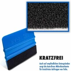 TINOR 3M Rakel Mit Filzkante,Folienrakel/Filzrakel Aus Kunststoff Als Werkzeug Für Folierung Von: Autofolie, Möbelfolie, Fensterfolie, Tönungsfolie, Wandtattoos, Plotter- & Klebefolie U.v.m! -Angebote Fliesenleger-Werkzeug Store 54895956 4