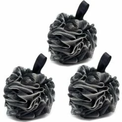 GESCHENKE 3er Pack Bad Dusche Schaumschwamm Luffa Reinigungsbürste Für Damen Herren Peeling Haut Reinigen Beruhigende Haut (60g/PCS)