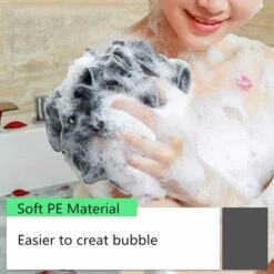 GESCHENKE 3er Pack Bad Dusche Schaumschwamm Luffa Reinigungsbürste Für Damen Herren Peeling Haut Reinigen Beruhigende Haut (60g/PCS) -Angebote Fliesenleger-Werkzeug Store 55030152 5