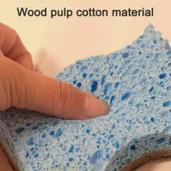 ILOVEMILAN 12 Stück Zelluloseschwamm Reinigungsschwamm Reinigungsschwämme Biologisch Abbaubarer, Umweltfreundlicher Küchenreinigungsschwamm -Angebote Fliesenleger-Werkzeug Store 55209681 4