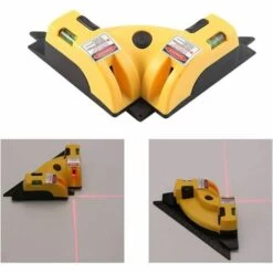 LANGRAY 90 Grad Rechtwinklige Vertikale Horizontale Linie - Laserebene 90 Grad Rechtwinklige Vertikale Laserlinie Projektionsebene Ausrichtungslayout-Tool -Angebote Fliesenleger-Werkzeug Store 55266712 5