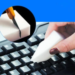 HAPPYSHOPPING 40Pcs / Set Reinigungsschwämme Extra Großer Radiergummi Schwamm Hausreinigung Küche Geschirrreinigungsschwämme Wasserabsorbierend Schnell Trocknen Schwämme Für Badezimmer Badewanne Bodenleisten Wandreiniger,40Pcs -Angebote Fliesenleger-Werkzeug Store 55311345 4