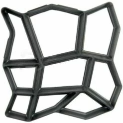 TINOR 43 X 43 Cm Betonform Für Unregelmäßige Pflastersteine ​​für Wege, Wege, Kunststoff, Pflasterform, Form Für Pflasterung, Auffahrt, Garten, Terrasse, Terrassendielen, Pathmate Stone