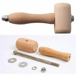 TINOR Buchenholzhammer-Werkzeug, Holzschnitzhammer, Lederhandwerk, Schnitzen 8 TINOR Buchenholzhammer-Werkzeug, Holzschnitzhammer, Lederhandwerk, Schnitzen -Angebote Fliesenleger-Werkzeug Store 55359598 4