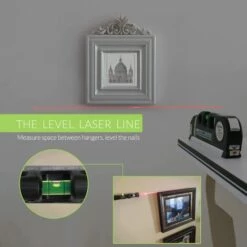 OYLDA Laser-Wasserwaage, Mehrzweck-Kreuzlinienlaser 8 Fuß Maßband Lineal Eingestellt -Angebote Fliesenleger-Werkzeug Store 55578746 4