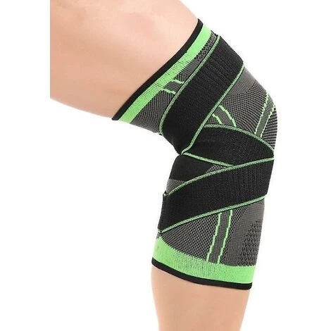 GESCHENKE Kompressions-Kniemanschette, Verstellbarer Riemen Zur Schmerzlinderung, Kniestütze, Lauf-Kniemanschette, Riemen (XL) 4 GESCHENKE Kompressions-Kniemanschette, Verstellbarer Riemen Zur Schmerzlinderung, Kniestütze, Lauf-Kniemanschette, Riemen (XL) – Bild 4