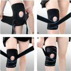 ILOVEMILAN Knieorthese Mit Seitlichen Stabilisatoren Und Gelpolstern Für Perfekten Kniehalt 7 ILOVEMILAN Knieorthese Mit Seitlichen Stabilisatoren Und Gelpolstern Für Perfekten Kniehalt -Angebote Fliesenleger-Werkzeug Store 56119495 3