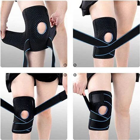 ILOVEMILAN Knieorthese Mit Seitlichen Stabilisatoren Und Gelpolstern Für Perfekten Kniehalt 3 ILOVEMILAN Knieorthese Mit Seitlichen Stabilisatoren Und Gelpolstern Für Perfekten Kniehalt – Bild 3