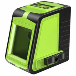 HAPPYSHOPPING Level Laser Portable Mini Starkes Licht Infrarot Level Grün 2 Linien Linienprojektor Mit Unterstützung High Precision Level,Grün