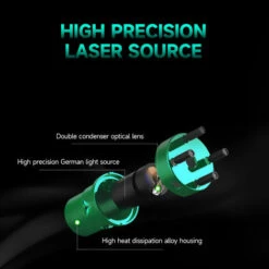 HAPPYSHOPPING Level Laser Portable Mini Starkes Licht Infrarot Level Grün 2 Linien Linienprojektor Mit Unterstützung High Precision Level,Grün -Angebote Fliesenleger-Werkzeug Store 56198987 3