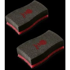 WEBER 2 ReinigungsschwÄmme Ideal FÜr Grills Mit Weicher Seite Und Harter Seite 17688