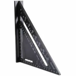 FUIENKO Dreieck-Winkelmesser, Schwarze Aluminiumlegierung (metrisch), 7 Zoll