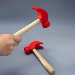 BF 1 Stück Holzhammer Spielzeug, Simulierte Hammer Reparatur Werkzeug Spielzeug, Kinder Pädagogische Hammer Und Percussion Spielzeug -Angebote Fliesenleger-Werkzeug Store 56427389 3
