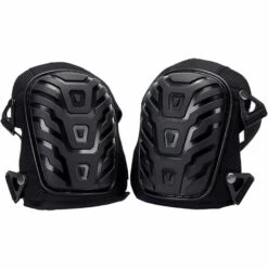 TINOR Professionelle Knieschützer, Silikon-Knieschützer, Strapazierfähige Knieschützer Mit Schaumstoffpolsterung, Einfach Anzubringen Für Arbeit, Gartenarbeit, Schreiner, Bodenbelag, Langlebig (23 * 18 Cm)