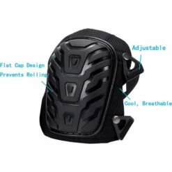 TINOR Professionelle Knieschützer, Silikon-Knieschützer, Strapazierfähige Knieschützer Mit Schaumstoffpolsterung, Einfach Anzubringen Für Arbeit, Gartenarbeit, Schreiner, Bodenbelag, Langlebig (23 * 18 Cm) -Angebote Fliesenleger-Werkzeug Store 56692995 5