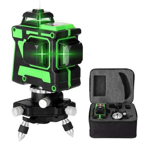 LIFCAUSAL Multifunktionales 3D-Laser-Level-Tool Mit 12 Linien, Vertikale Horizontale Linien Mit Selbstnivellierungsfunktion 1 LIFCAUSAL Multifunktionales 3D-Laser-Level-Tool Mit 12 Linien, Vertikale Horizontale Linien Mit Selbstnivellierungsfunktion