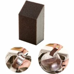 DYHF Schmirgelschwamm Rost Schmutzflecken Saubere Bürste Schüssel Waschtopf Zauberbürste -Angebote Fliesenleger-Werkzeug Store 57660660 3