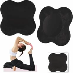 OCXIN Kniekissen Yoga, 2 Stück Rutschfest Yoga Knieschoner Matte Yoga Knie Pad Yoga Stützpolster Für Schutz Knie, Hände, Handgelenke Und Ellbogen, 25X25cm
