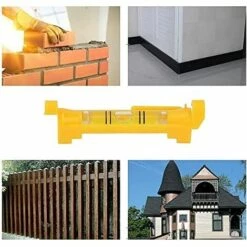 OCXIN 5 Stück Schnurlinien-Wasserwaage, Mini-Seil-Wasserwaage Schnurwasserwaage Mit Vorgeformten HakenHängende Schnurwaage Winkeleinstellungsinstrument -Angebote Fliesenleger-Werkzeug Store 57686782 5