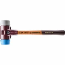 Halder-SIMPLEX-Schonhammer Mit TE-Gehäuse Und Holzstiel, TPE-mid / TPE-soft