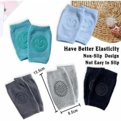 OCXIN 8 Paar Baby Knieschoner Krabbelhilfe Mit Gummipunkte Anti-Rutsch -Angebote Fliesenleger-Werkzeug Store 58038626 4