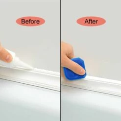 WERKZEUGE 2-teiliges Silikon-Dichtungswerkzeug-Set Badezimmer-Bodenversiegelungs-Versiegelungswerkzeug, Blau -Angebote Fliesenleger-Werkzeug Store 58429853 4