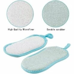 WERKZEUGE Doppelschwamm Antibakterieller Mikrofaser-Schwamm Für Nicht Scheuernde Schwämme, 4 Farben, Ideal Für Antihaft-Pfannen, Geeignet Zum Spülen Von Geschirr, Küchenutensilien -Angebote Fliesenleger-Werkzeug Store 58783305 3