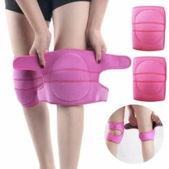GESCHENKE Übungs-Knieschoner Knieschoner Kniebandage Elastisches Knieschoner Fitness-Schutzausrüstung Knieschoner Grau -Angebote Fliesenleger-Werkzeug Store 58867973 3