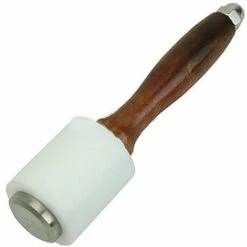 BARES Wooden Leather Hammer, Mallet Leathercraft Nylon Head Craft Tool Leathercraft Carving Hammer Sew Staming DIY Tools -Angebote Fliesenleger-Werkzeug Store 59041629 3