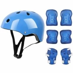 7 STÜCKE Kinder Schutzausrüstung Set Rollschuh Helm Ellbogen Handgelenk Knieschützer Für Skateboard Radfahren Skating Scooter,rot,,THSINDE THSINDE -Angebote Fliesenleger-Werkzeug Store 59299315 4