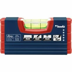 KWB Mini-Wasserwaage, Aluminium, 10 Cm - 065005