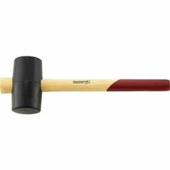 Format Gummi-Kompositions-HammerGr��e 4A 90mm Schwarz