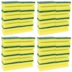 OSMA 4 X Schwamm Topfreiniger Mit Griffleiste 8er Pack