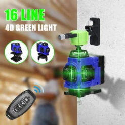 ASUPERMALL Multifunktional 16 Linien Laserpegel 3 ° Selbstniveau-Funktionsniveau-Tool Omnidirektionaler Grundwand Aufkleber Home Verbesserungstools Set Set -Angebote Fliesenleger-Werkzeug Store 60029170 3