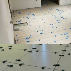 Thsinde Set Of 10 Self-leveling Spacers For 2 Mm Tiling Joints - System Of Spacers/clips For Leveling Wall/floor Tiles - Easy And Quick Installat -Angebote Fliesenleger-Werkzeug Store 60147367 4