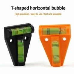 Thsinde 2 Pieces Of Diy Measuring Mini Spirit Level (black + Orange) -Angebote Fliesenleger-Werkzeug Store 60148416 3