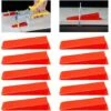 Thsinde Tile Leveling System Wedges, Wedge Leveler Tile Spacers Tiler Leveler Spacers Clips Wedges, 10 Pcs, Red