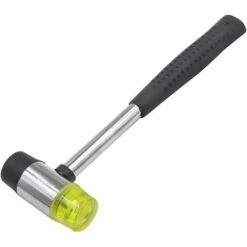 OYLDA Doppelkopf-Nylon-Gummihammer, Weicher Hammer, Leder-Arbeitshammer (30 Mm/1,18 Zoll)