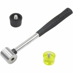 OYLDA Doppelkopf-Nylon-Gummihammer, Weicher Hammer, Leder-Arbeitshammer (30 Mm/1,18 Zoll) -Angebote Fliesenleger-Werkzeug Store 60164391 3
