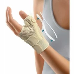 THSINDE Flexible Schiene Handgelenk-Daumenstütze Für Sehnenscheidenentzündung Arthritis Atmungsaktiver Daumenschutz Passt Für Die Rechte Und Linke Hand