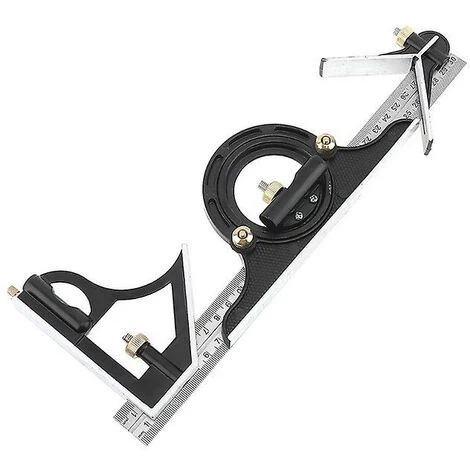 Kombinationswinkel Hochleistungs-Set Vierkant-Messwerkzeug-Kits Genauigkeit Winkelmesser Winkelsucher Lineal Zimmerei-Winkel-Thsinde 1 Kombinationswinkel Hochleistungs-Set Vierkant-Messwerkzeug-Kits Genauigkeit Winkelmesser Winkelsucher Lineal Zimmerei-Winkel-Thsinde