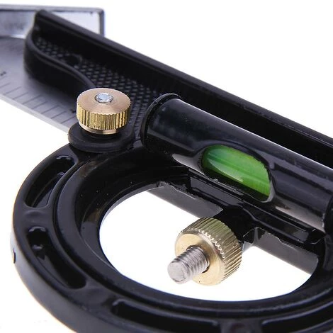 Kombinationswinkel Hochleistungs-Set Vierkant-Messwerkzeug-Kits Genauigkeit Winkelmesser Winkelsucher Lineal Zimmerei-Winkel-Thsinde 5 Kombinationswinkel Hochleistungs-Set Vierkant-Messwerkzeug-Kits Genauigkeit Winkelmesser Winkelsucher Lineal Zimmerei-Winkel-Thsinde – Bild 5