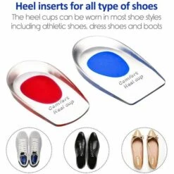 2 Stück Gel-Fersenkissen Zur Linderung Von Fersenschmerzen -Thsinde -Angebote Fliesenleger-Werkzeug Store 60369750 3