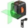 TACKLIFE SC-L07G, Linienlaser, 30 M Grüner Kreuzlinienlaser, 110° Unabhängiger Heller Laser, IP54 Wasserdicht, Selbstnivellierend, 360°