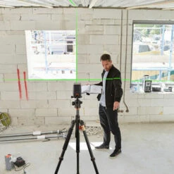 TACKLIFE SC-L07G, Linienlaser, 30 M Grüner Kreuzlinienlaser, 110° Unabhängiger Heller Laser, IP54 Wasserdicht, Selbstnivellierend, 360° -Angebote Fliesenleger-Werkzeug Store 60610182 3