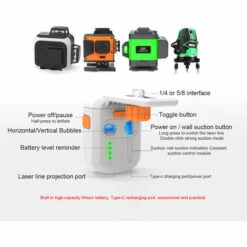 ASUPERMALL Multifunktionale Elektrische Vakuumadsorptionslaser -Halterung Haushaltswandinstallationsniveau -Maschine Supporthalter 8 ASUPERMALL Multifunktionale Elektrische Vakuumadsorptionslaser -Halterung Haushaltswandinstallationsniveau -Maschine Supporthalter -Angebote Fliesenleger-Werkzeug Store 60816366 4