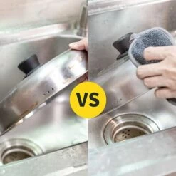 BF 6 Doppelseitige Anti-Kratz-Pads Antibakterieller Mikrofaserschwamm Reinigt Effektiv Alle Oberflächen 8 BF 6 Doppelseitige Anti-Kratz-Pads Antibakterieller Mikrofaserschwamm Reinigt Effektiv Alle Oberflächen -Angebote Fliesenleger-Werkzeug Store 60992046 4