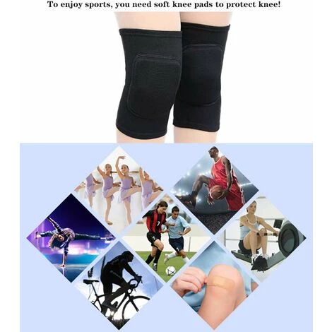 BF Weiche, Atmungsaktive Knieschützer, Volleyball, Fußball, Tanzen, Yoga, Tennis, Laufen, Fahrrad, Übung, Klettern, Knieschützer 4 BF Weiche, Atmungsaktive Knieschützer, Volleyball, Fußball, Tanzen, Yoga, Tennis, Laufen, Fahrrad, Übung, Klettern, Knieschützer – Bild 4