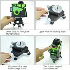 BF 3D 12-Linien-Grünlichtlaser, Hochpräzise Wasserdichte, Wiederaufladbare Wand Innen Und Außen -Angebote Fliesenleger-Werkzeug Store 60992786 3